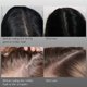 thumbnail image 4 of Tinte capilar 2 en 1 con peine, cobertura rápida de canas, fórmula resistente al agua y no irritante, tono 03# Marrón, 4 of 5
