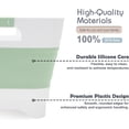 thumbnail image 4 of Collapsible Dish Basin with Drain Plug, 2.4 Gal 9L Foldable Wash Basin, Portable Sink Tub for Kitchen, Baby Bottles, Camping, RV, Vegetable Washing and Beverage Tub, Green, 4 of 16