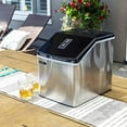 thumbnail image 3 of Luma Comfort IM200SS Stainless Steel Portable Clear Ice Maker, 3 of 13