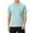 Light Blue, variant on Men's T-Shirts Quick Dry Sport Moisture-Wicking Workout Tops with Breathable for Gym Running Everyday Wear White XXL