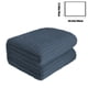 thumbnail image 3 of Manta Raschel de doble capa suave y gruesa - manta de poliéster de 70x100 pulgadas para cama y sofá - Azul claro, azul oscuro, rosa, blanco, café, naranja, gris, caqui, verde, 3 of 6