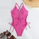 thumbnail image 5 of Traje de Baño Mujer Traje de Baño Sexy Con Cordones y Escote En V Profundo Para Mujer, Traje de Baño de Corte Alto, Ropa de Playa de Verano 898, 5 of 8