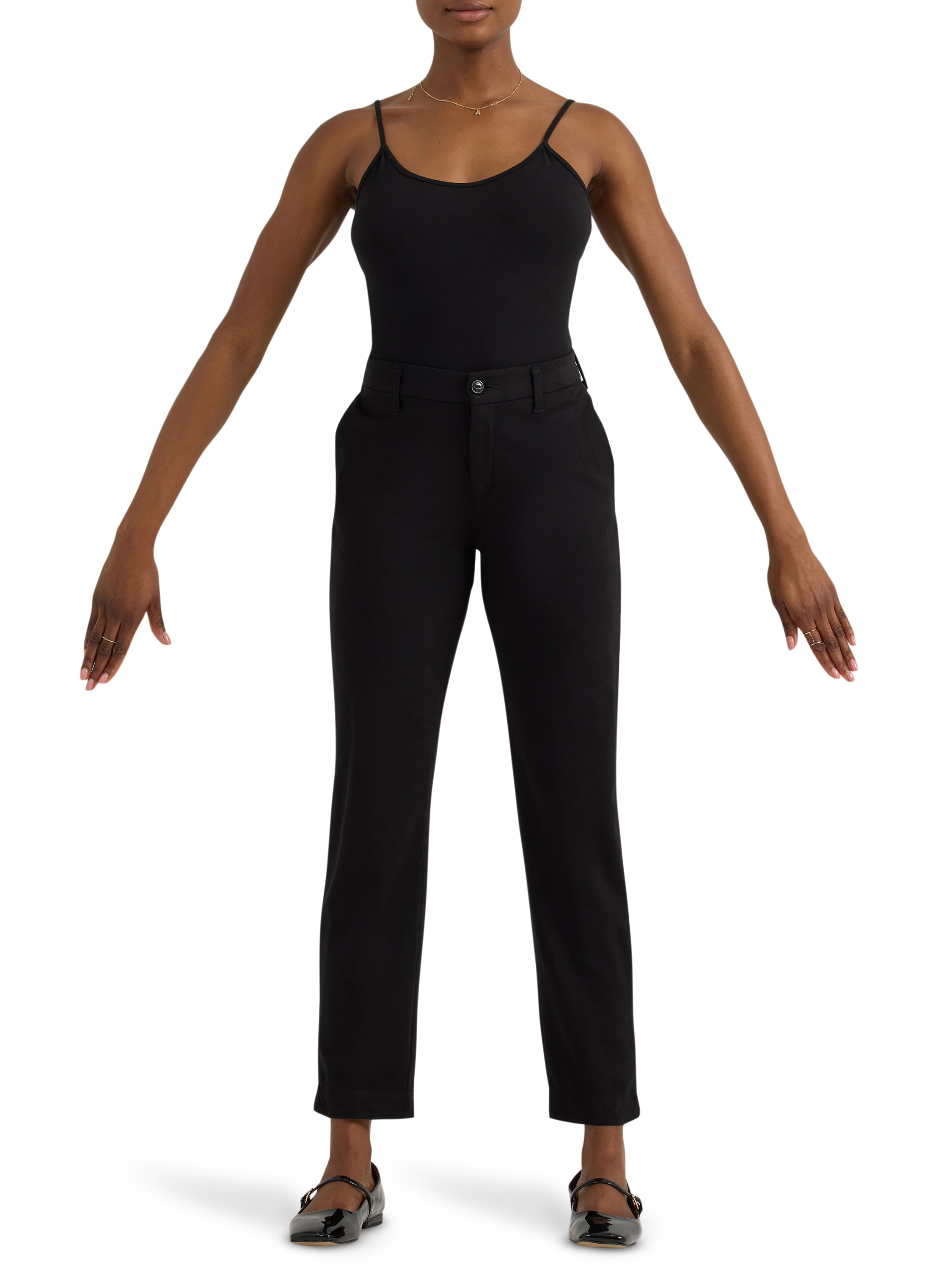 Lee Women's Straight Leg Knit Pant