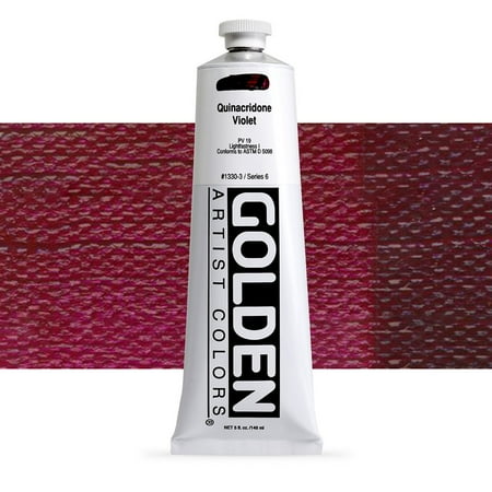UPC: 0738797133037 | Golden Heavy Body Artist Acrylic  5 oz  Quinacridone Violet