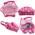 thumbnail image 3 of AMERTEER Doll Diaper Bag, Pink Soft Carrying Bag 1PC, 3 of 5