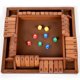 thumbnail image 1 of Juego De Dados De Madera Jugadores, Caja, 12 Pulgadas, Para Au, Hogar, Pub Hugo Juego de mesa de dados, 1 of 8