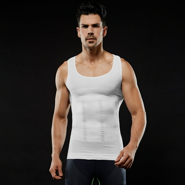 Men'S Sports Vest Waist Tummy Tuck Underwear Opp Packaging Xl 194G