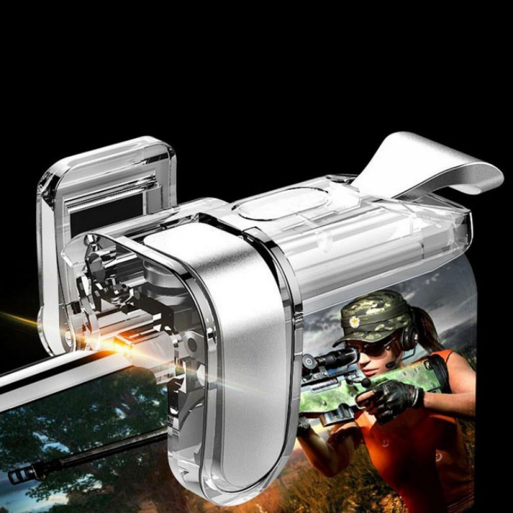 Gamepads Disparadores de mando para PUBG/Fornite/Knives Out/Reglas de supervivencia/Call of Duty Apuntar Botón Shooter Joystick para iPhone Android iPad Mini 5 Teléfono Juego Pad Accesorios