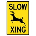 thumbnail image 1 of Slow  Deer Crossing Sign Poster  13x19 Sold by Art.Com, 1 of 2