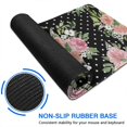 thumbnail image 6 of Long Mouse Pads for Desk,Pioneer Flower Floral Print Pattern Desk Mats on Top Of Desks, Desk Mouse Pad Extra Large with 3mm Non-Slip Base and Stitched Edge for Gaming,Office,Work,Home 31.5"x15.7", 6 of 6