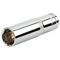 thumbnail image 2 of SENRISE 65mm Length Drive Spark Plug Socket CR V Chrome Vanadium Steel Silver 1/2'' 3/8'' 14-21mm, 2 of 6