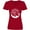Red, variant on Inktastic Yellowstone National Park- Mountains Women's V-Neck T-Shirt