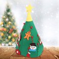 thumbnail image 3 of Preciosa fiesta en casa, feliz colgante, sombrero de Navidad, decoración, adorno de Navidad, artesanía, 3 of 11