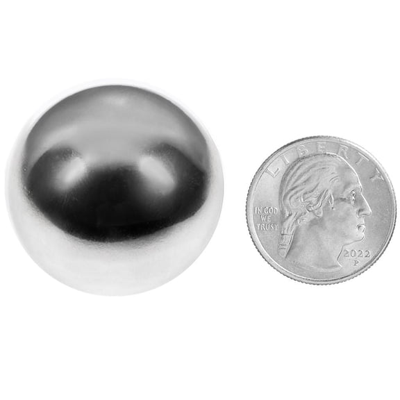 Neodymium Magnet 1.26" Ball Sphere - Rare Earth Magnets for Crafts, DIY, Science, Office & Hobby