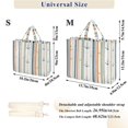 thumbnail image 2 of FORMRS Womens Corduroy Tote Bag Crossbody Shoulder Handbag with Pocket, Nautical Pattern, 2 of 7