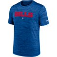 thumbnail image 2 of Men's Nike Royal Buffalo Bills Velocity Performance T-Shirt, 2 of 3