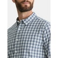 thumbnail image 4 of George Men's Poplin Shirt with Long Sleeves, Sizes S-3XL, 4 of 5