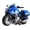 Blue, variant on BTEPSGA Police Motorcycle Toy - Pull Back Toy Motorcycle with Sound and Light Toy,Toy Motorcycles,Yellow