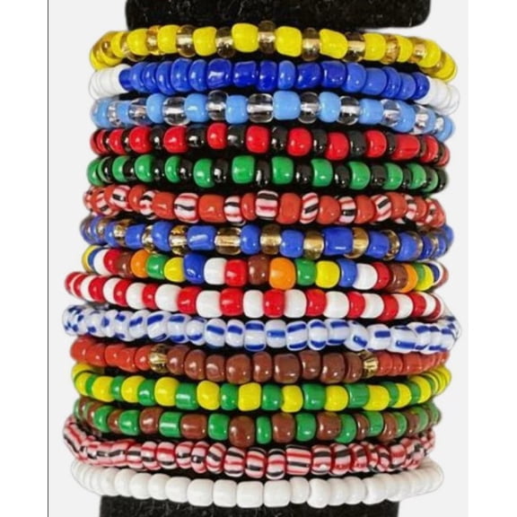 15 Pcs Ilde Already Blessed Bracelet Santeria,obattala,Orula,Oshun,OGGUN,Elegua