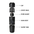 thumbnail image 3 of Hand Coffee Grinder, Hand Coffee Grinder With Ceramic Grinder, Continuously Adjustable, 19 Cm (Manual Coffee Grinders), 3 of 5