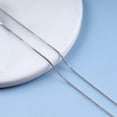 thumbnail image 6 of Boho Bent Bar Pendant Necklace Tube Bar Necklace Silver Round Tube Necklace Curved Bar Necklace Minimalist Choker Necklace Jewelry for Women, 6 of 7