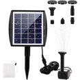 thumbnail image 1 of Solar Energy Fountain Ground Plug-in Fountain Solar Split Belt Line Fountain Rockery Water Fountain_Perfect Gift, 1 of 5