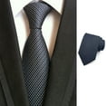 thumbnail image 4 of 4PCs Mens Ties Men's Necktie Classic Tie Business Formal Men Neck Tie Multicolor Men Tie, 4 of 6