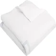 thumbnail image 4 of 400TC Cotton Triple Embroidery Sateen Solid Duvet Cover Set, 4 of 6
