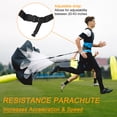 thumbnail image 4 of Agility Ladder Speed Training Equipment with 20Ft Speed Agility, Resistance Parachute, 10 Soccer Cones, Metal Stakes, 4 of 5
