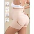 thumbnail image 6 of Athlemo Women's Maternity Yoga Shorts Seamless Mid Thigh Shorts Sizes S-XXL, 6 of 7