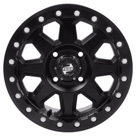 4/137 Uinta Beadlock Wheel 15x7 5.0 + 2.0 Matte Black Compatible With Bombardier Outlander 800 H.O. 2006