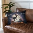 thumbnail image 3 of Happy Halloween German Shorthaired Pointer Witch Pumpkins Bats Quilt Pillowcase GSP Lover Dog Gift Throw Pillow Cover Bed Home Decor - 13012, 3 of 5