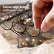 thumbnail image 5 of Double Layer Jewelry Organizer Box,Anti Tarnish Earring and Necklace Storage,Multiple Compartment Jewelry Box with Transparent Lid,Stackable Jewelry Case for Dresser Vanity,Travel Jewelry Organizer, 5 of 7