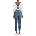 thumbnail image 3 of Time and Tru Maternity Denim Coveralls, 3 of 6