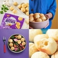 thumbnail image 5 of Brazi Bites Gluten-Free Garlic Brazilian Cheese Bread, Frozen, Regular, 11.5 oz (330g), 5 of 11