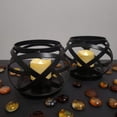 thumbnail image 5 of LumaBase Metal Candleholders with Battery Operated LED Candles - Set of 2, 5 of 7