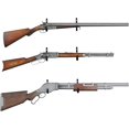 thumbnail image 2 of Metal Gun Rack Storage Rifles Shotgun Hooks Wall Mount Hangers for Any Rifles Shotguns Archery Bow with Soft Padding and Heavy Duty Steel… (Black 3pair), 2 of 7
