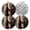 Black2756, variant on 4 PCS Pot Holders for Kitchen,Potholders Sets with Hook for Oven,Cooking,Baking,Beautiful Rooster In The Style Of Stained Glass Mosaic
