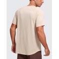 thumbnail image 2 of CRZ YOGA Men's Lightweight Short Sleeve T-Shirt Quick Dry Workout Running Athletic Tee Shirt Tops, 2 of 4