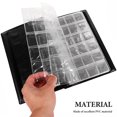 thumbnail image 3 of SEWCHICS Transparent Coin Storage Book with 300 Pockets PVC Material for Collectors Home Use, 3 of 6