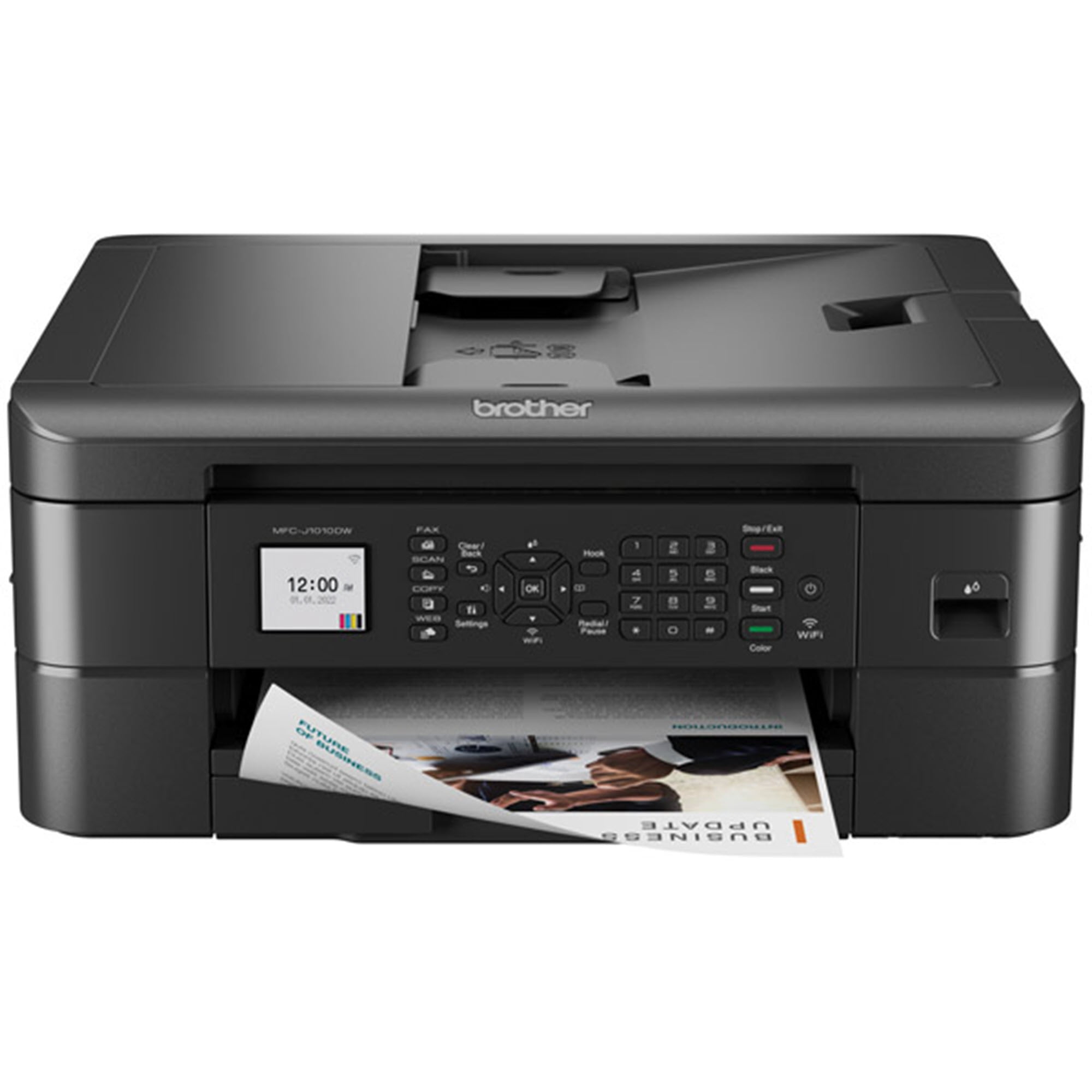 meloen single hetzelfde Brother MFC-J1010DW Wireless Color Inkjet All-in-One Printer with Mobile  Device and Duplex Printing - Walmart.com