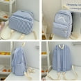 thumbnail image 7 of Women's Compact Cute Trendy Plaid Backpack Y2k Only Kawaii Bow Plaid Daypack Laptop Bag, 7 of 7