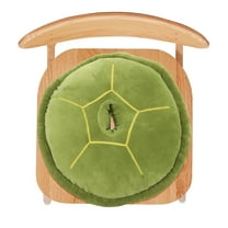 FRCOLOR Cute Turtle Shell Shaped Pillow for Home Use Multi Color Comfortable Floor Cushion 1 Piece 18 5