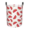 thumbnail image 1 of Fotbe Watermelon Cesto de Ropa con Asas, Cesto Impermeable de Gran Capacidad, Bolsa de Lavado para Dormitorio, Cesto de Ropa con Ruedas y Asas-Medium, 1 of 6