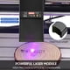 thumbnail image 2 of CNC 30*18 Pro Router Kit GRBL Control 3 Axis Offline Controller 50W Módulo láser Grabador Plástico Abanopi Máquina de grabado, 2 of 7