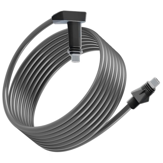 Cable POE Satelital, 24 AWG Núcleo De Cobre único Conector SPX Integrado Cable Satelital Resistente A La Intemperie 6 Pies 1.8 M 1200 Mbps Anti Envejecimiento Resistente A Los