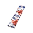 thumbnail image 3 of Fourth of July Women’s Striped Bows Bandana from Way to Celebrate, One Size, White/Multi, 3 of 6