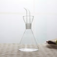 ITSELFER Olive Oil Dispenser Oil Bottle Glass with Drip Bottle Spout