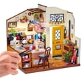 thumbnail image 1 of Kit de casa en miniatura ROBOTIME DIY, mini casa de muñecas con muebles, 1 of 9