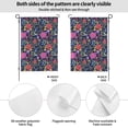 thumbnail image 2 of Wukai Floral Garden Flags Double Sided Welcome Garden Yard House Flags Outside Outdoor House (Only Flag), 2 of 8